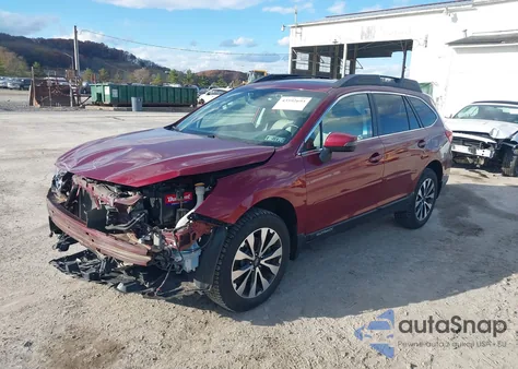 2016 Subaru Outback 2.5I Limited z USA, uszkodzony, nr VIN 4S4BSANC4G3361439